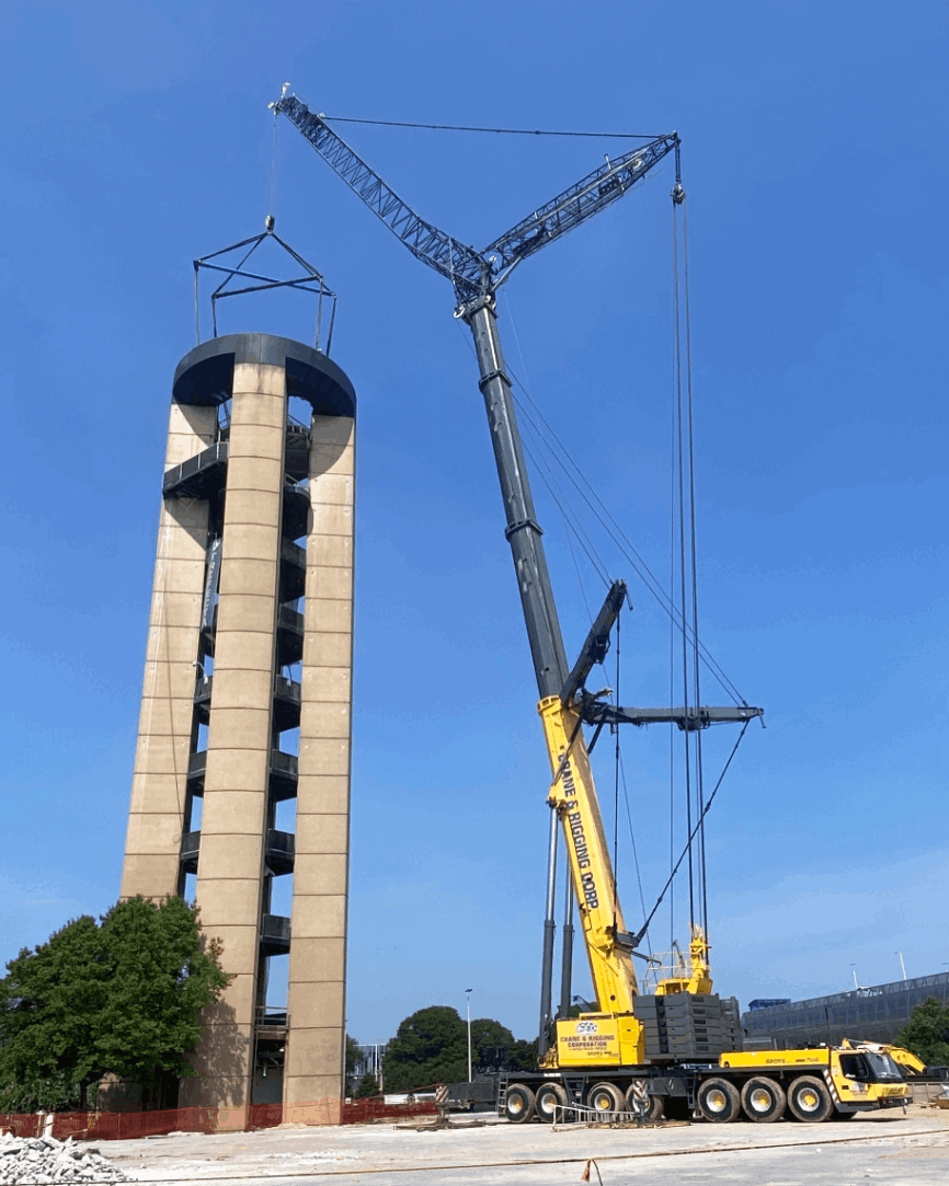 Demolitions | Crane and Rigging Rental
