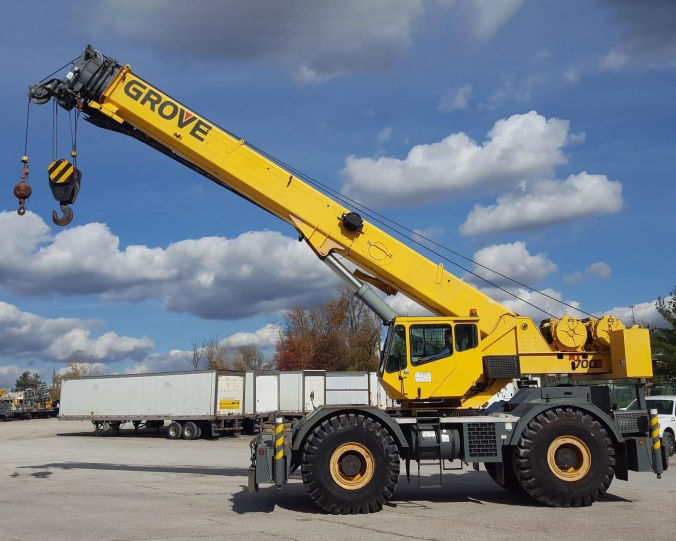 Rough Terrain and Crawler Cranes Available for Rental Crane and