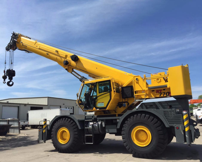 Rough Terrain and Crawler Cranes Available for Rental Crane and