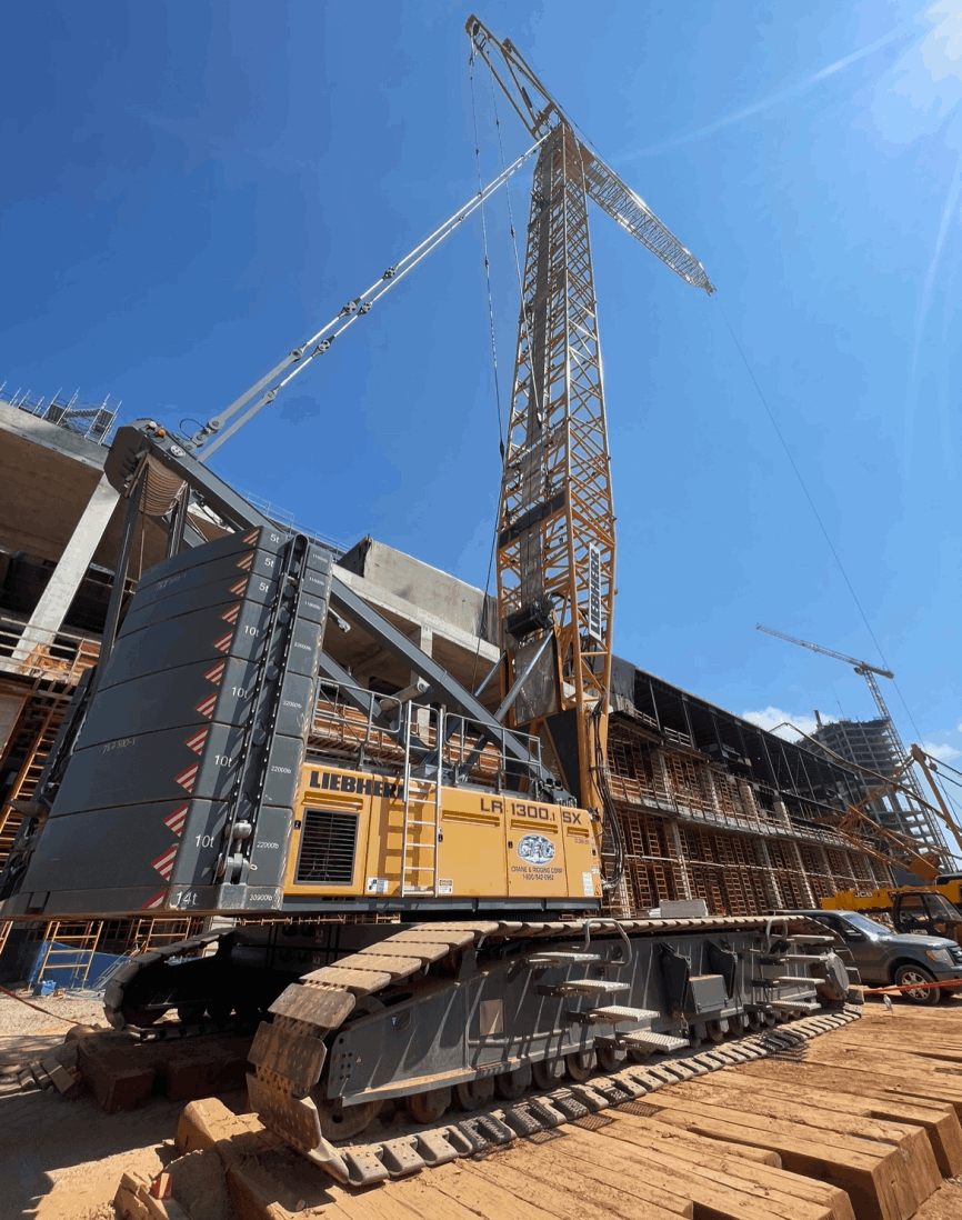 New Constructions | Crane & Rigging Rental