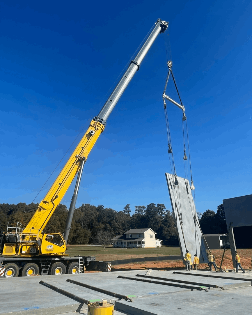 Precasts | Crane and Rigging Rental