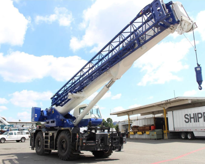 Rough Terrain and Crawler Cranes Available for Rental Crane and